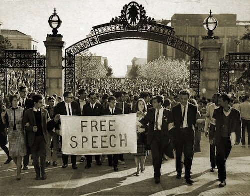 9. University of California, Berkeley Free Speech Movement GÇô 1964-1965